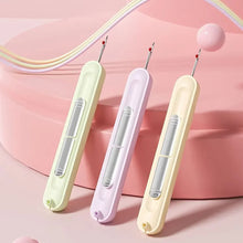 Load image into Gallery viewer, 2 in 1 Needle Threader Tool with Cutter for Easy Sewing
