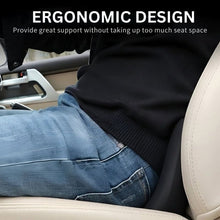 Load image into Gallery viewer, Memory Foam Car Seat Cushion with Ergonomic Contoured Design

