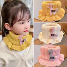 Load image into Gallery viewer, Kids Knitted Scarf Neck Warmer
