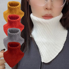 Load image into Gallery viewer, Cozy Ribbed Knitted Scarf Collar Neck Warmer

