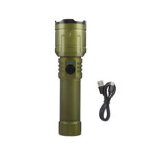 Load image into Gallery viewer, 3000 Lumen Outdoor Zoom Waterproof Flashlight with Adjustable Focus
