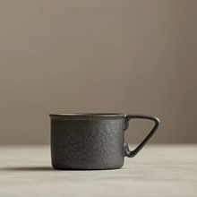 Load image into Gallery viewer, Japanese Vintage Ceramic Coffee Mug with Rustic Glaze
