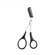 Load image into Gallery viewer, Stainless Steel Eyebrow Trimmer Scissors with Comb
