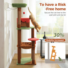 Load image into Gallery viewer, Mushroom Cat Tree Indoor Climbing and Play Tower
