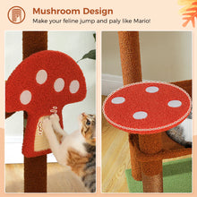 Load image into Gallery viewer, Mushroom Cat Tree Indoor Climbing and Play Tower

