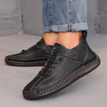 Load image into Gallery viewer, Women's Color Matching Fashion Leather Outdoor Casual Boots
