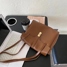 Load image into Gallery viewer, Retro Flip Style Extra Large Commuter Tote Bag for Women
