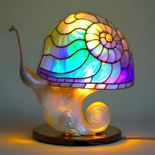 Load image into Gallery viewer, Stained Glass Plant Series Table Lamp
