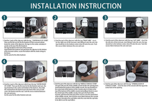 Load image into Gallery viewer, 2 Seat Recliner Cover with Cup Holders Soft Non Slip 12 Colors
