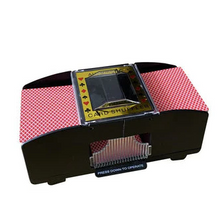 Load image into Gallery viewer, Automatic Playing Card Shuffler – Perfect for 2-6 Decks, Battery-Free Precision for Smooth, Hands-Free Gameplay
