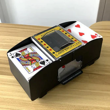 Load image into Gallery viewer, Automatic Playing Card Shuffler – Perfect for 2-6 Decks, Battery-Free Precision for Smooth, Hands-Free Gameplay
