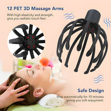 Load image into Gallery viewer, Electric Octopus Head Massager - Relaxing Scalp &amp; Stress Relief Device
