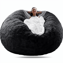 Load image into Gallery viewer, Bean Bag Cover 5ft Black
