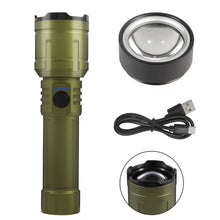 Load image into Gallery viewer, 3000 Lumen Outdoor Zoom Waterproof Flashlight with Adjustable Focus

