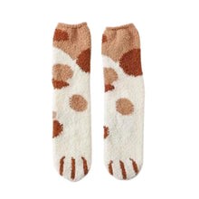 Load image into Gallery viewer, Warm Cat Paw Winter Socks
