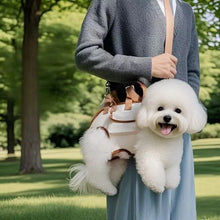 Load image into Gallery viewer, Portable Double Shoulder Dog Carrier Bag
