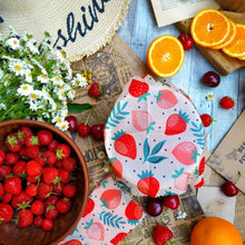 Load image into Gallery viewer, Organic Reusable Bees Wax Food Wrap Set
