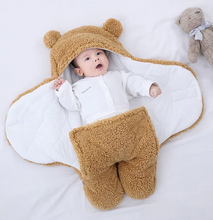 Load image into Gallery viewer, Baby Bear Swaddle Blanket
