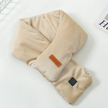 Load image into Gallery viewer, Heated Neck Scarf with Three Temperature Settings and Water Resistant Velvet
