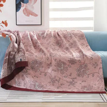 Load image into Gallery viewer, Floral Dream Cotton Comfort Blanket

