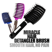 Load image into Gallery viewer, Flexible Hair Brush for Wet and Dry Detangling, All Hair Types
