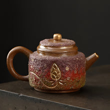 Load image into Gallery viewer, Retro Multicolor Handmade Coarse Pottery Tea Set
