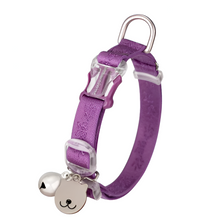Load image into Gallery viewer, Soft Adjustable Cat Collar with Elastic Safety Strap for Easy Control and Comfort
