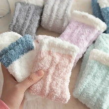 Load image into Gallery viewer, Women’s Cozy Coral Fleece Warm Socks
