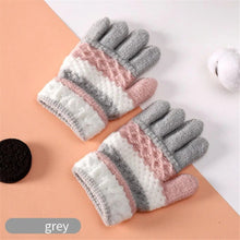 Load image into Gallery viewer, Kids Knitted Winter Gloves for Boys and Girls
