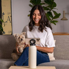 Load image into Gallery viewer, 24oz Insulated Water Bottle with Magnetic Phone Holder
