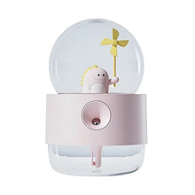 Load image into Gallery viewer, Wireless Rechargeable Air Humidifier and Aroma Diffuser with Rotating Music Light
