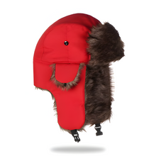 Load image into Gallery viewer, Warm Fur Lined Earflap Winter Hat for Cold Weather
