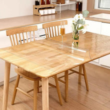 Load image into Gallery viewer, Crystal+ Protective Table Cover - Clear Elegance for Everyday Dining
