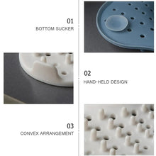 Load image into Gallery viewer, Spiral Drain Hair Catcher with Suction Cup Base and Lift Handle
