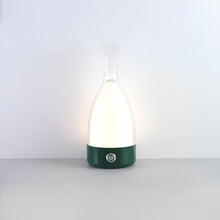 Load image into Gallery viewer, Wine Bottle Desk Lamp with Bluetooth Speaker – Rechargeable Modern Bedside Night Light
