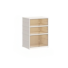 Load image into Gallery viewer, Transparent Foldable Large-Capacity Shoe Organizer
