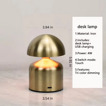 Load image into Gallery viewer, Versatile LED Touch Bedside Lamp - 3-Color Dimmable Night Light
