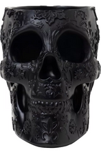 Load image into Gallery viewer, Black Skull Makeup Brush Holder
