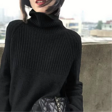 Load image into Gallery viewer, Women's Cashmere Sweater Turtleneck

