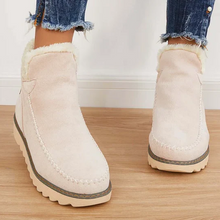 Load image into Gallery viewer, Classic Non-Slip Ankle Snow Booties Warm Fur Lining Boots
