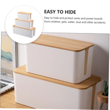 Load image into Gallery viewer, Wire Organizer Box for Tidy Cable Management
