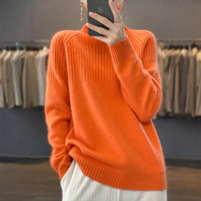 Load image into Gallery viewer, Womens Cashmere Sweater Turtleneck
