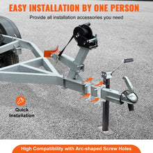 Load image into Gallery viewer, Heavy-Duty A-Frame Trailer Jack with Drop Leg, 5000 lb Capacity
