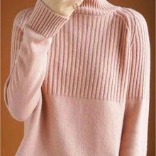 Load image into Gallery viewer, Women's Cashmere Sweater Turtleneck
