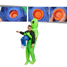 Load image into Gallery viewer, Inflatable Alien Costume
