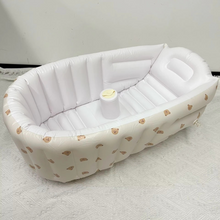 Load image into Gallery viewer, Inflatable Baby Bathtub and Toddler Chair with Air Pump and Back Support
