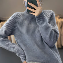 Load image into Gallery viewer, Women's Cashmere Sweater Turtleneck
