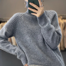 Load image into Gallery viewer, Women's Cashmere Sweater Turtleneck
