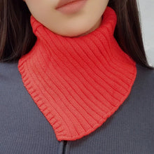 Load image into Gallery viewer, Cozy Ribbed Knitted Scarf Collar Neck Warmer
