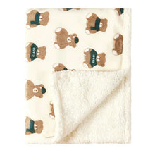 Load image into Gallery viewer, Fleece Infant Swaddle Blanket
